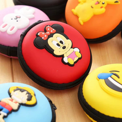 Милые маленькие детские монеты, креативный мультяшный силиконовый кошелек для мальчиков, Южная Корея