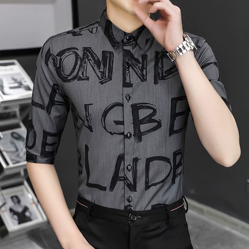 Летняя модная трендовая рубашка, облегающий крой