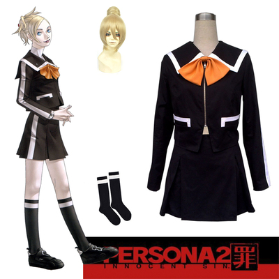 taobao agent Goddess Different Records 2 Sin Lisa Seven Sisters Academic Park School Uniform COSPLAY women's clothing/wig separately