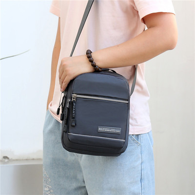 taobao agent Shoulder bag, backpack, men's waterproof one-shoulder bag, small small bag, Korean style, oxford cloth