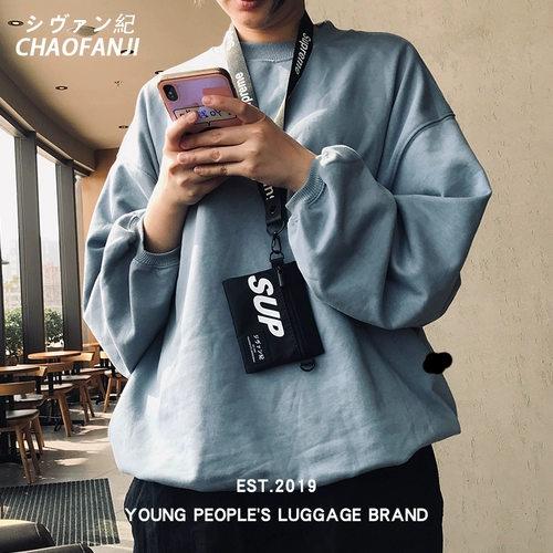 Chaofanji японское бренд Tide Brand Bag Сумка для мобильного телефона карманное женское бренд Mini Creative маленькая подвесная сумка минималистская сумка для карты