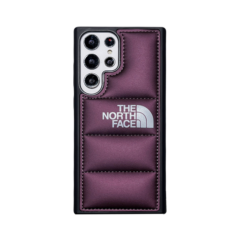 The North Face Quilted Leather Samsung Phone Case