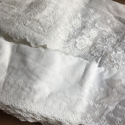 taobao agent DIY doll clothes to make auxiliary materials cotton lace no bombs embroidered lace