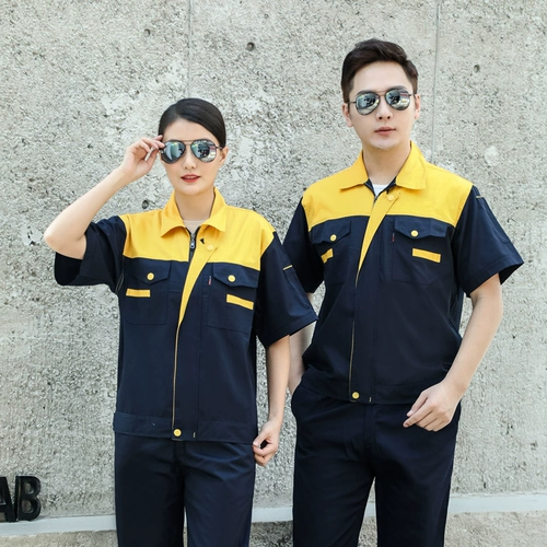 Летний дышащий тонкий износостойкий комбинезон, короткий рукав, делается под заказ