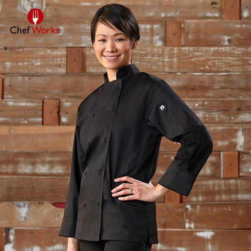 Шеф -повар повара рабочая одежда выпечка высокая -двойная светящаяся пищевая торт дом отель большой размер таможенная одежда