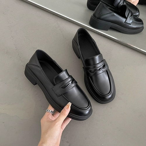 Обувь для кожаной обуви, рабочие туфли в английском стиле, флисовые лоферы, мягкая подошва, в британском стиле