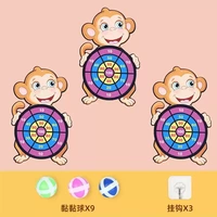 Little Monkey Target [3 Set] 9 шаров + 3 крючка