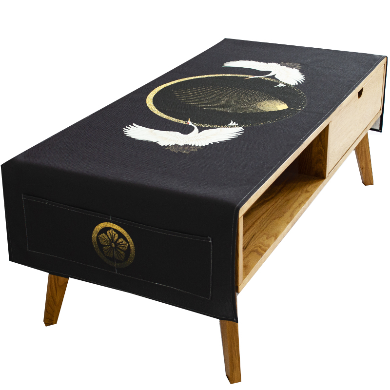 bla gold nordic simple coffee table tablecloth  cabinet cover cloth cotton linen waterproof and oil-proof disposable rectangular coffee table tablecloth