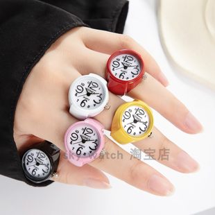 Ring, quartz watch suitable for men and women for beloved, creative gift
