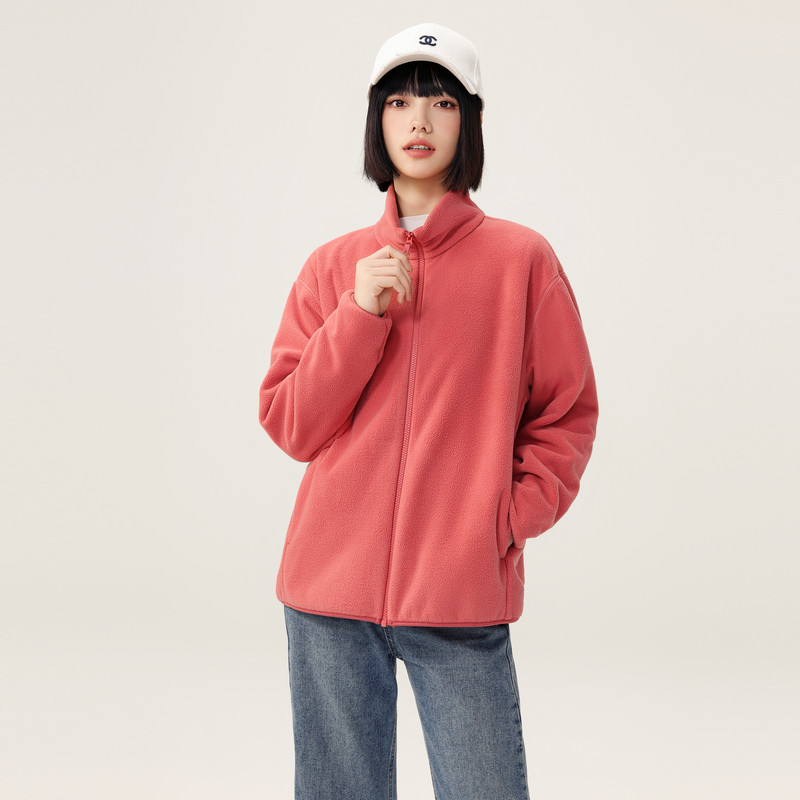 Snow Flying 雪中飞 情侣款立领摇粒绒外套 天猫优惠券折后￥59包邮（￥300-241）多色可选