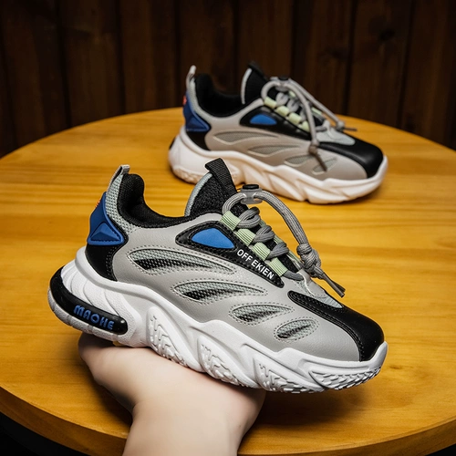 Спортивная обувь для мальчиков, детские туфли, 2021 года, осенняя, подходит для подростков