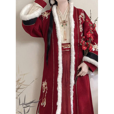 taobao agent Summer winter Hanfu, uniform, woolen warm set