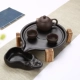 Khay trà theo phong cách Nhật Bản hộ gia đình đơn giản Khay gốm Kung Fu đặt bộ lưu trữ và thoát nước