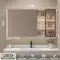 Cơ thể con người cảm biến tủ gương thông minh tủ đựng đồ trang điểm treo tường hộp gương phòng tắm có đèn riêng có kệ gương tủ gương đứng 