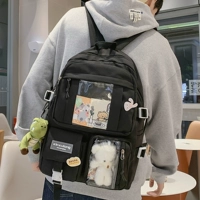 Черный значок, динозавр, подвеска, с медвежатами