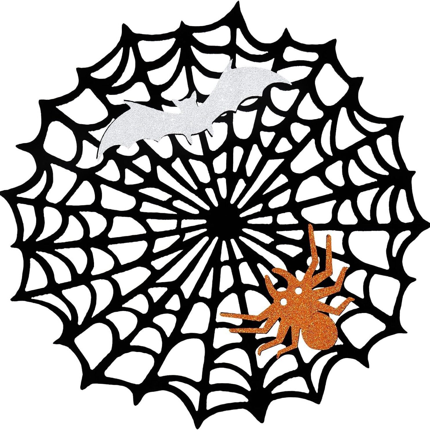 Décorations d'Halloween, tapis de repas, sous-verres en forme de citrouille, restaurants, hôtels, cafés, magasins de boissons, bars, fournitures de fête,_voghion.com