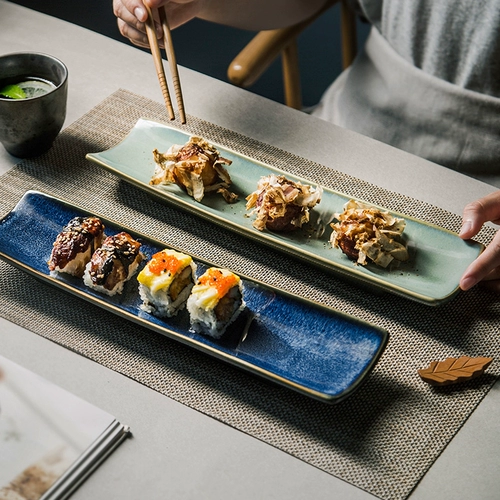 Sushi Plate Ceramics Creative Plate Creative Японская валовая тесто сашими пластинку