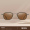 Солнцезащитные очки с матовым серебром и коричневой поляризацией