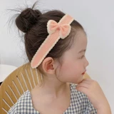 Трикотажный детский ободок на липучке, мультяшная челка, детские шпильки для волос, повязка на голову, аксессуар для волос