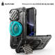 SUPCASE Unicorn Beetle Pro Black Kickstand MagSafe Phone Case for iPhone 17, 16, 15, 14 and 13