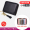 Black small size 20 card holder/genuine leather tassel anti-theft brush+anti demagnetization