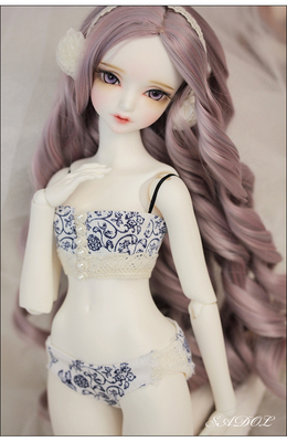 taobao agent BJD wig 1/4 Divided wave temperament long curly sodam Simply curly hair