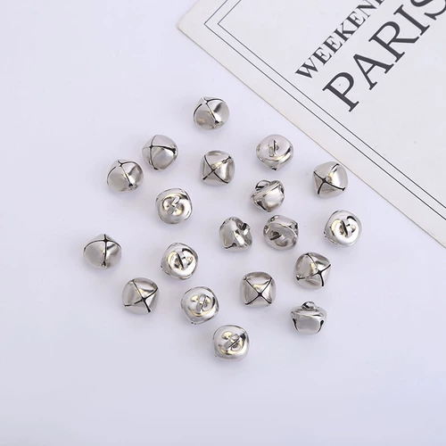 Серебряный браслет, танцующий колокольчик, рождественский аксессуар