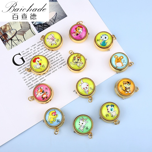 Мультяшные модные детские карманные часы, милое ожерелье, подарок на день рождения