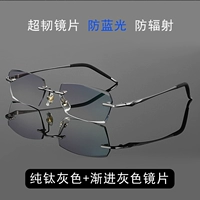 [Пакет 16] Pure Titanium Gun Rame+Anti -Blue Light постепенно серый