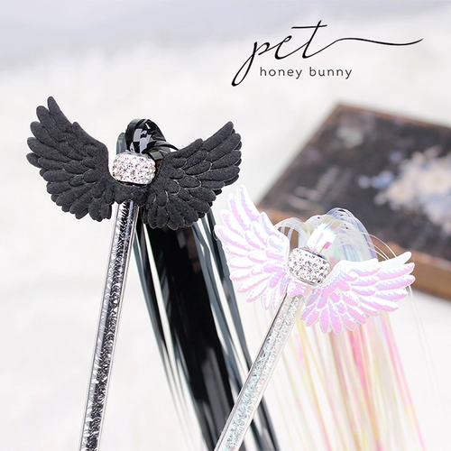 Игрушка, крылья ангела, домашний питомец, кот