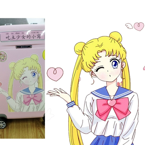 Мультяшная наклейка, водостойкий ноутбук