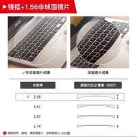 Patriotic] ​​1.56 несферическая линза 0-400 градусов (пожалуйста, оставьте сообщение в кадре)