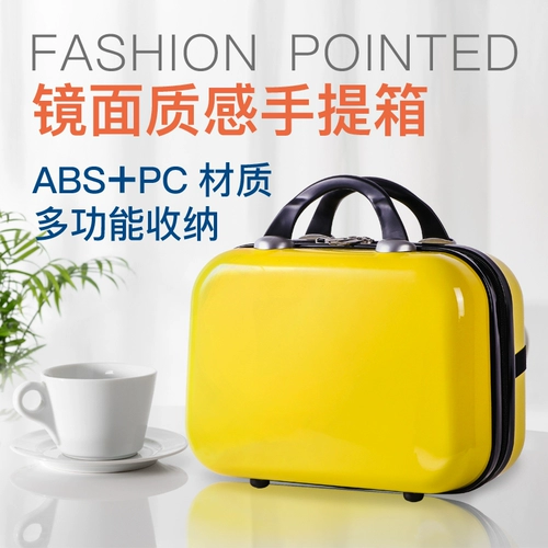Чемодан, сумка с петлей на руку, маленькая система хранения, косметичка, 14 дюймов