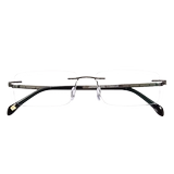 Импортированные высокоопределенные старые цветочные зеркала Мужские стили, чтобы увидеть почти умные автоматические бессмысленные безрамные очки мужские модели