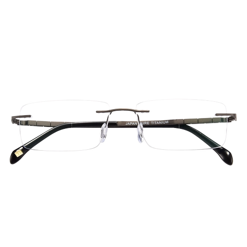 Импортированные высокоопределенные старые цветочные зеркала Мужские стили, чтобы увидеть почти умные автоматические бессмысленные безрамные очки мужские модели