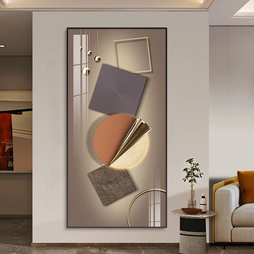 Современная простая домашняя крыльца декоративная живопись абстрактная художественная коридор Фон Фоон Стена Висящая живопись высокая легкая роскошная роскошная фреска