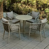 4 Standard Edition Chair+Northern Europe 70 & Tea Round Table