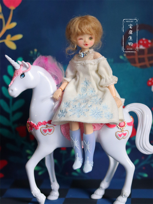 taobao agent Slightly Snow Flower Boot 1/6bjd Special OB24 Jenni Azone Xinyi Doll High Heels