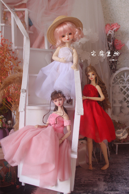 taobao agent Atmospheric tube top skirt 1/6bjd special FR Barbie St Xinyi kissmela oriental rhyme doll skirt