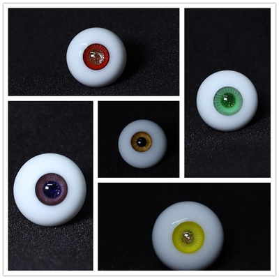 taobao agent GEM eyeball high -grade dense grain glass eye 14mm iris 6 cents 4 cents 3 cents baby