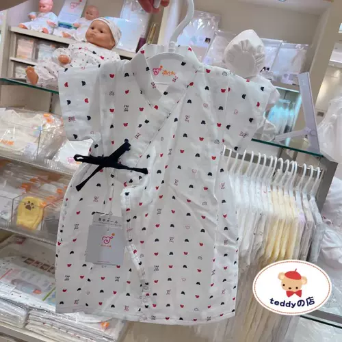 Японское детское шифоновое марлевое боди для новорожденных, банный халат