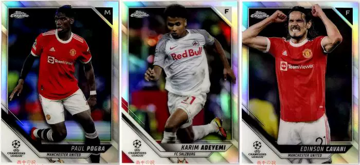 Футболка Casani Ade Mipogba 2022 сереброrefraction Topps chrome
