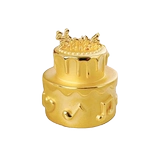 Индивидуальный золотой 3D золотой торт на день рождения