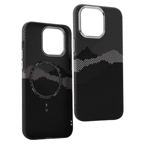 MooStudio Carbon Fiber Pattern High End Premium Plus/Pro/Max – 16, 15, 14, 13, 12 iPhone Case