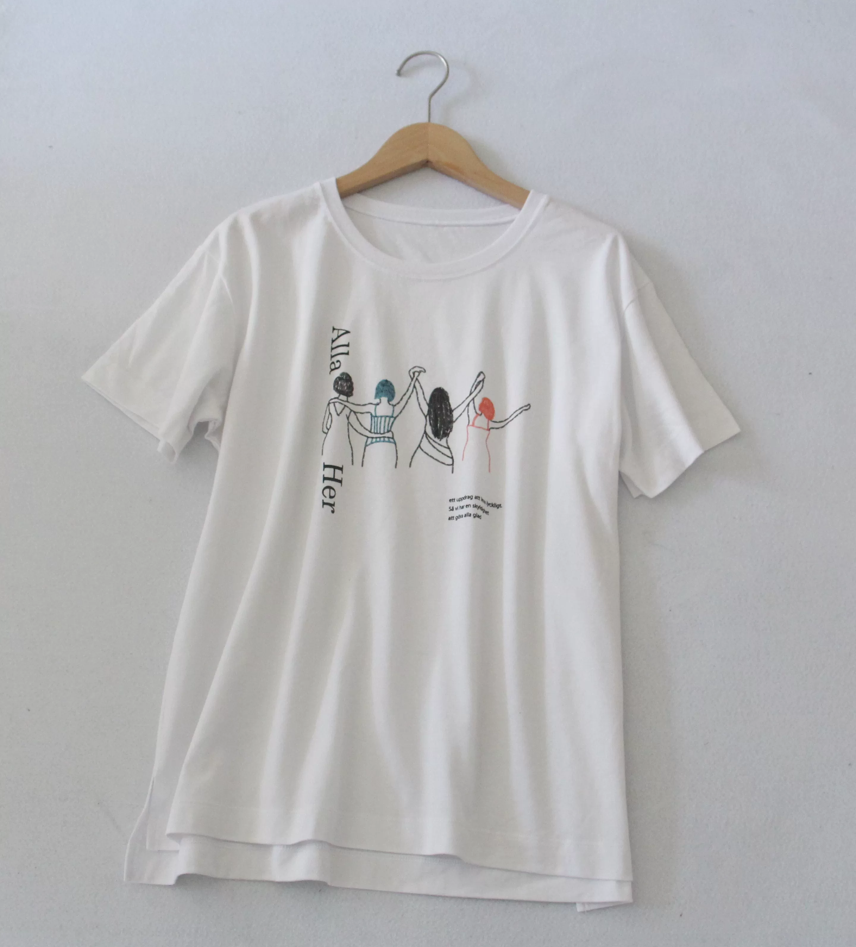 Cotton short sleeve T-shirt