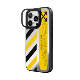 Trendy Fashionable Off-White Diagonal Stripes iPhone Stand iPhone Case for iPhone 17, 16, 15, 14 and 13