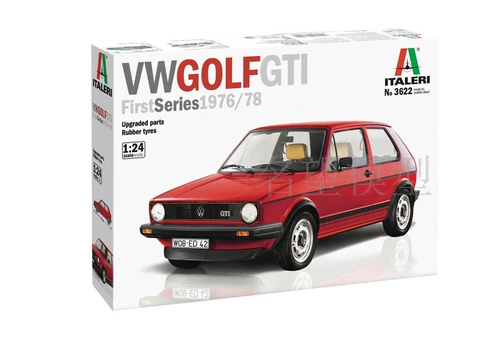 Знаменитая модель Italeri Итальянский 3622 Volkswagen Golf GTI (1976/1978)