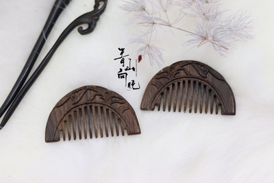 taobao agent Qingshan to the evening BJD three -point/uncle size solid wood carved wood comb is non -human in stock