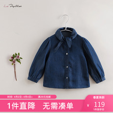 Детская джинсовая рубашка