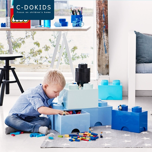 Lego, детский конструктор, игрушка, пластиковый ящик для хранения, подарок на день рождения